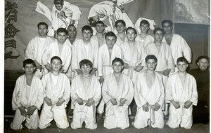 Lors d'un entrainement à Jarnac (16) en 1961