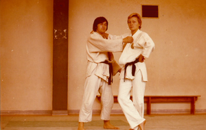 Brigitte Wurtz et Jean Pierre Soufflard . 1ers éléves CN du JCMM