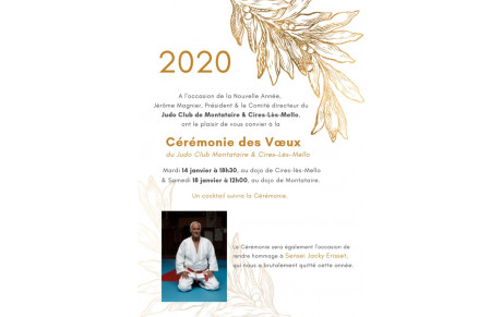 Cérémonie vœux 2020