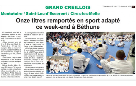 Article de presse 